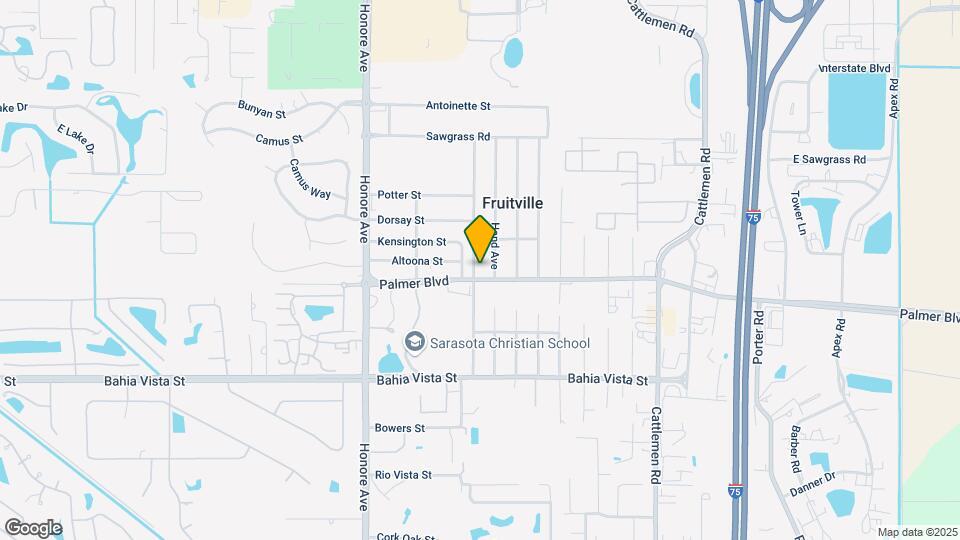 5529 Palmer Blvd Mapa y Detalles de la Ubicación