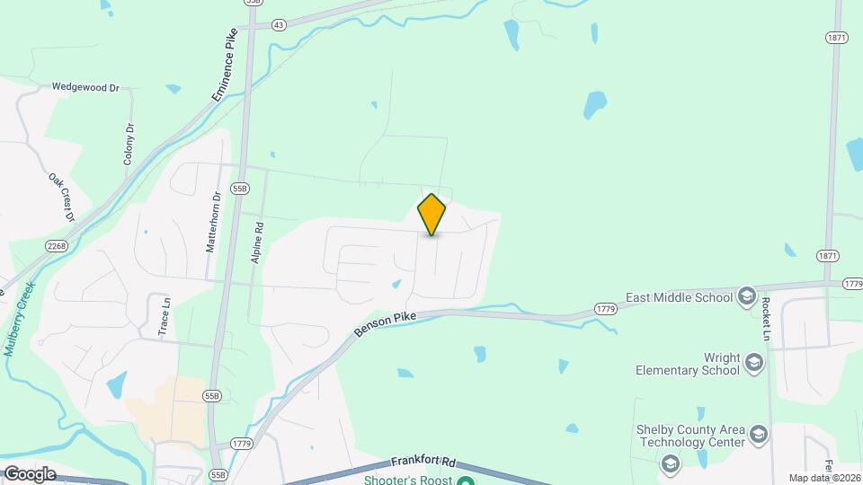 104 Spring Leaf Ct Mapa y Detalles de la Ubicación