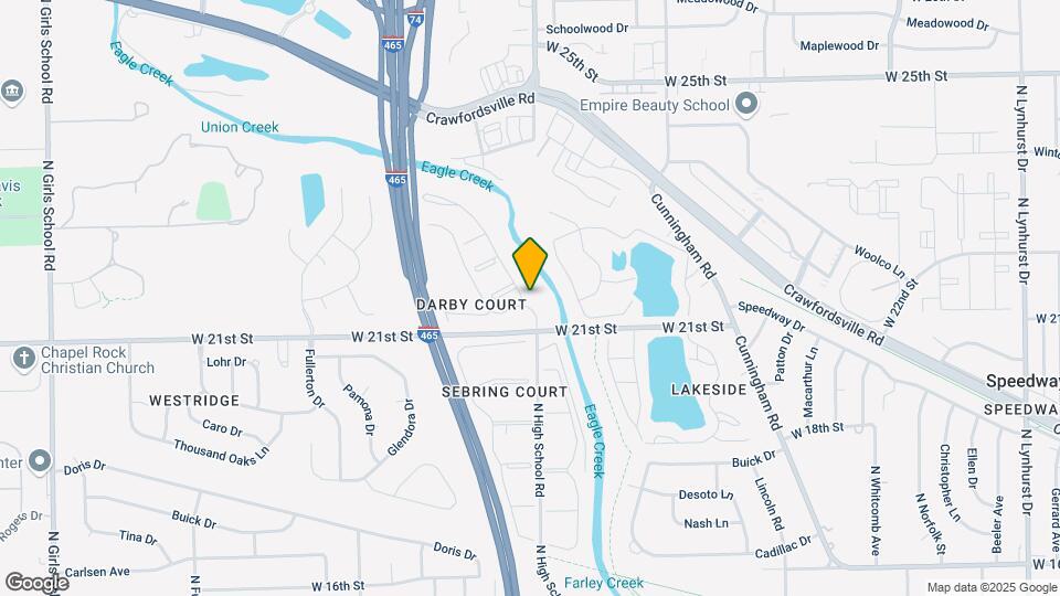 Darby Court Mapa y Detalles de la Ubicación