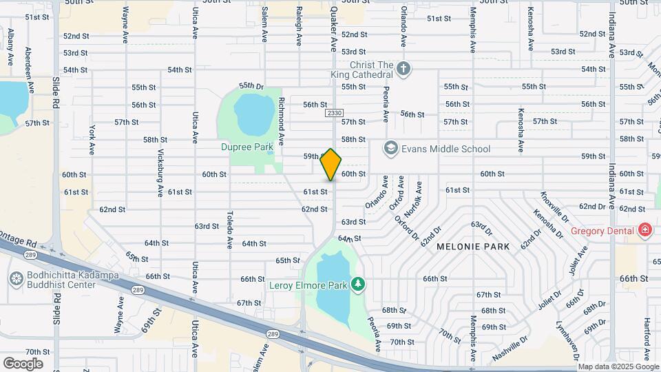 4402 61st St Map and Location Details