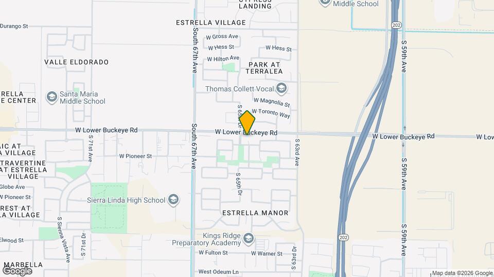 2810 S 65th Ave Map and Location Details