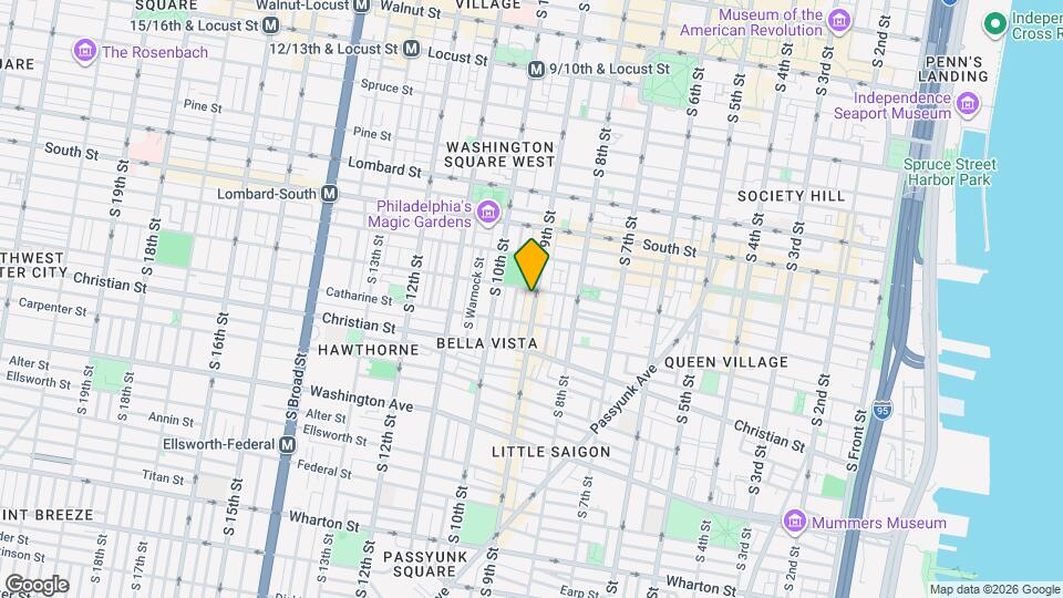 744 S 9th St Mapa y Detalles de la Ubicación