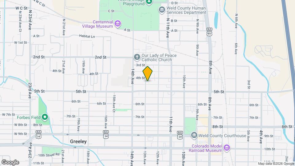 414 13th Ave Map and Location Details