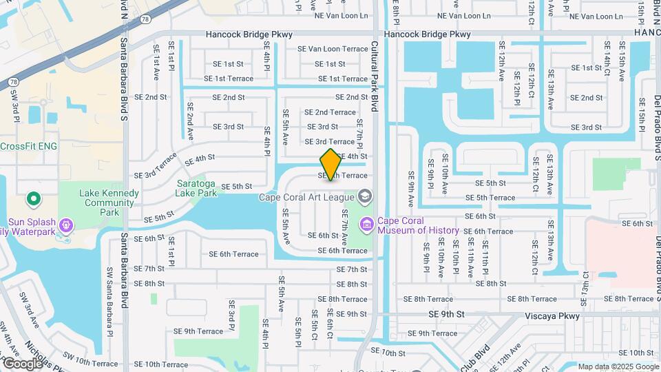 601 SE 5th St Map and Location Details