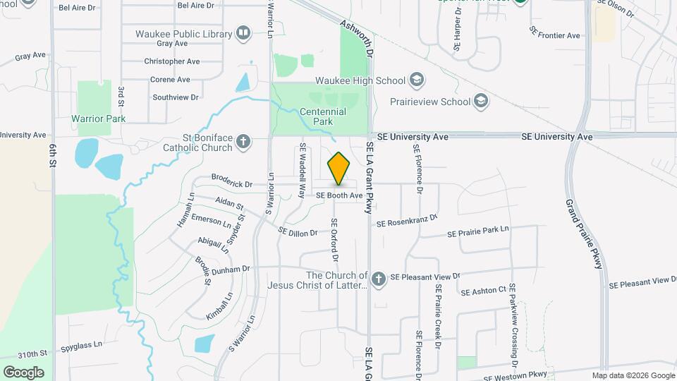 207 SE Booth Ave Map and Location Details