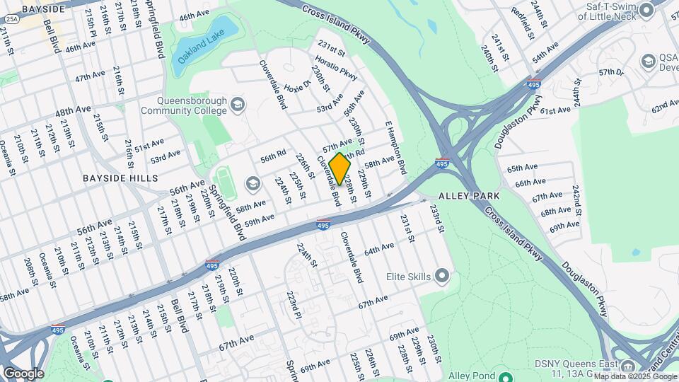 57-63-63 Cloverdale Blvd Map and Location Details