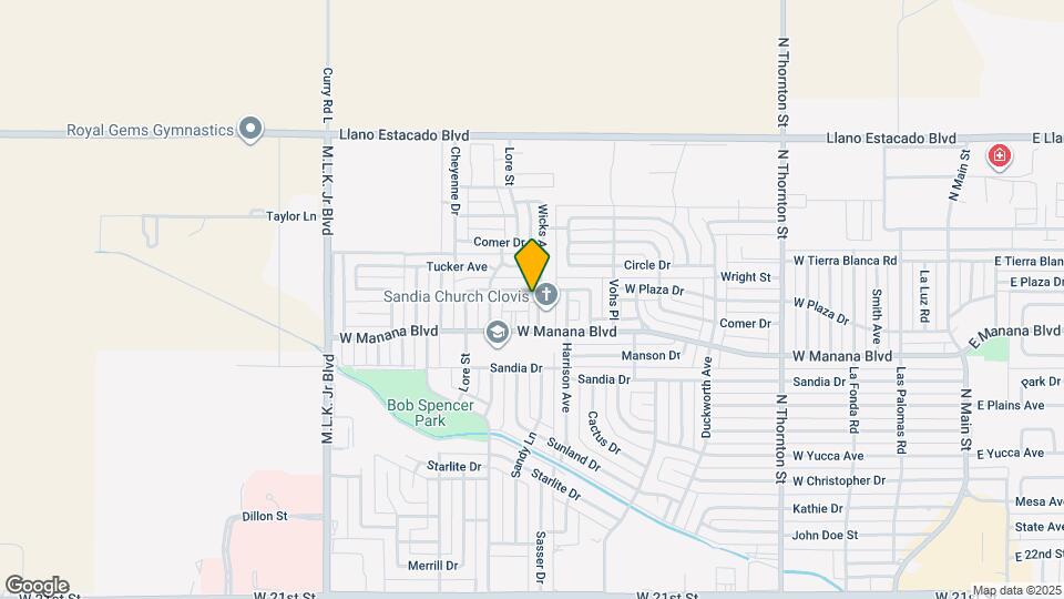3101 Mandell Cir Map and Location Details