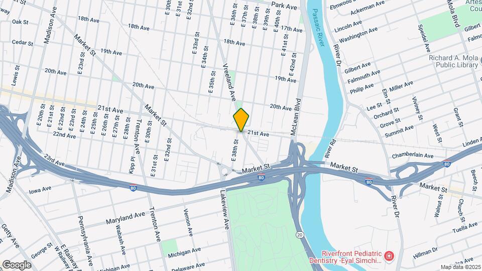 764-768 21st Ave Map and Location Details