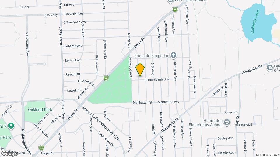 750 Scottwood St Map and Location Details