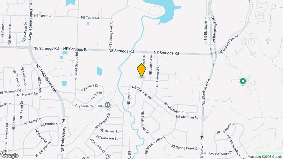 916 NE Bristol Dr Mapa y Detalles de la Ubicación