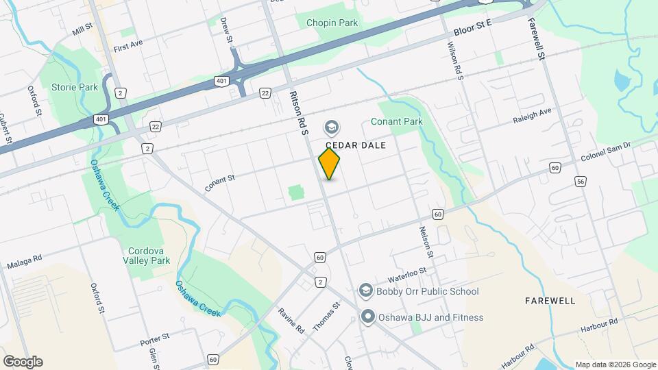 831 Ritson Rd S Map and Location Details