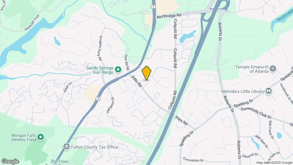 1012 Madeline Ln Map and Location Details