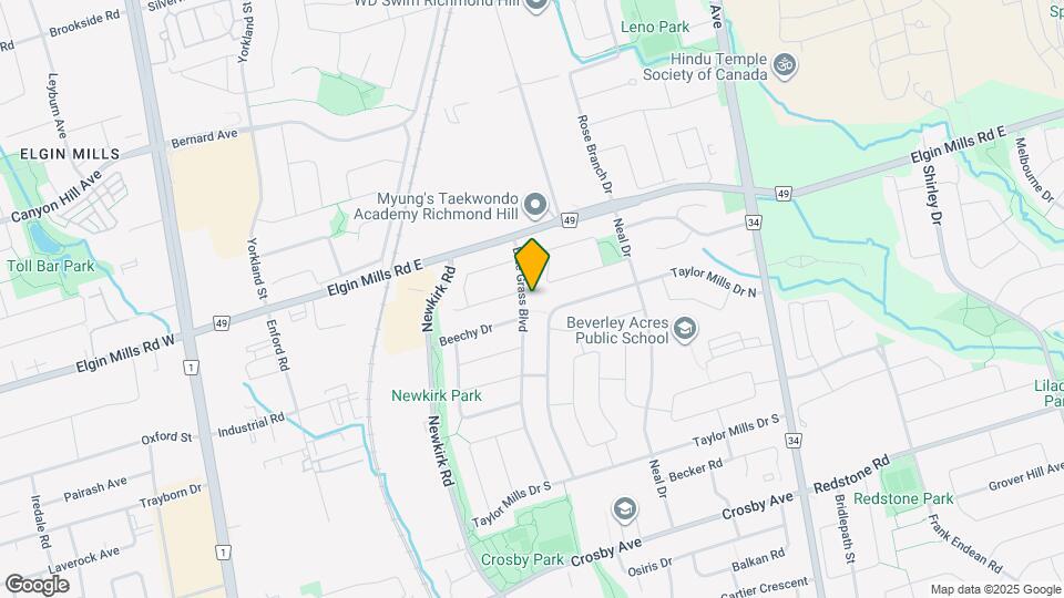 355 Blue Grass Blvd Map and Location Details