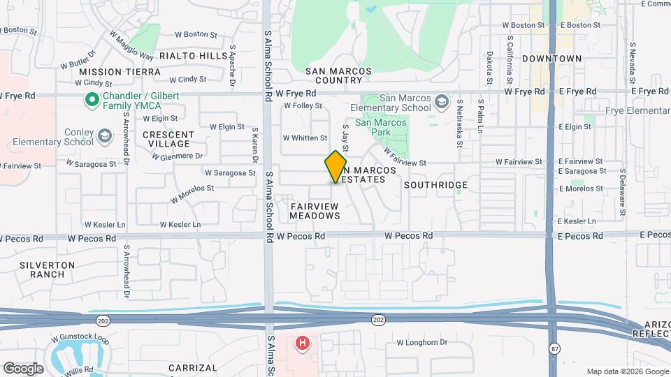 795 S Camellia Dr Map and Location Details