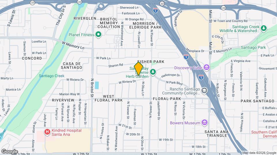 933 W Riviera Dr Mapa y Detalles de la Ubicación