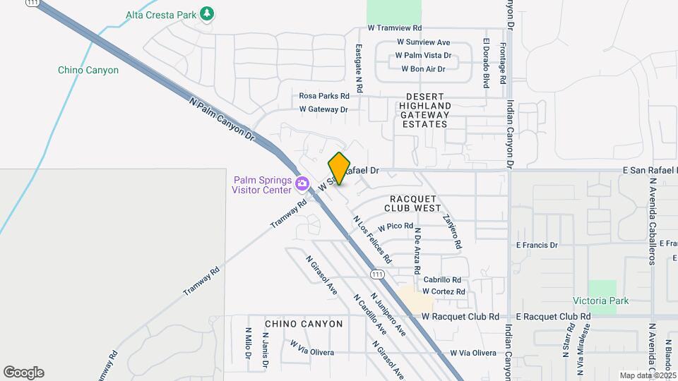 2860 N Los Felices, Unit 209 Map and Location Details