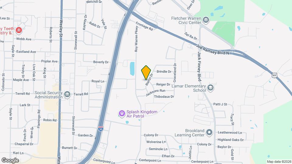 6504 Rienzi Dr Map and Location Details