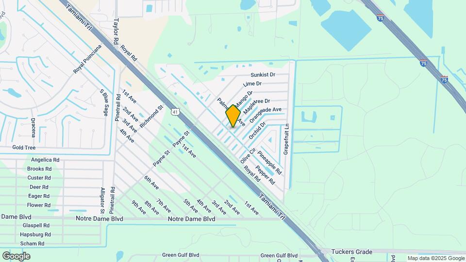 15353 Mapletree Dr Map and Location Details