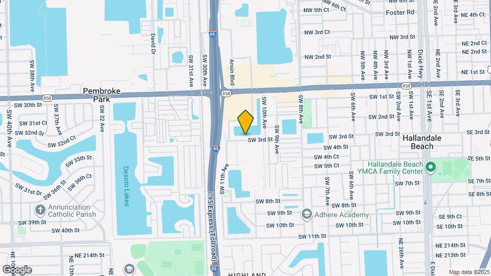 1049 SW 3rd St Map and Location Details