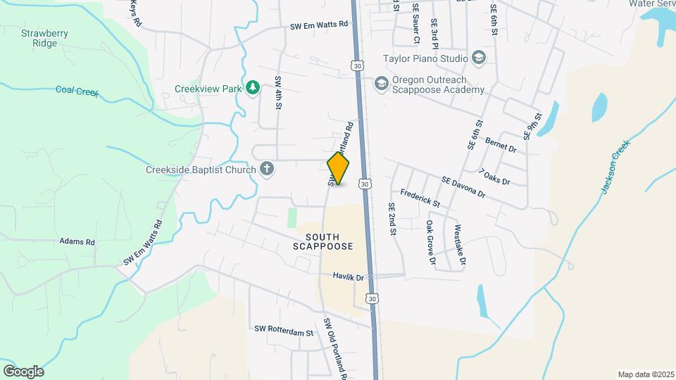 51686 SW Old Portland Rd Map and Location Details