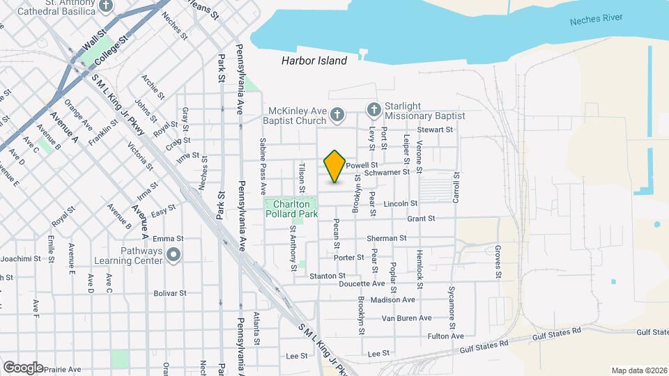 795 Devilleneuve St Map and Location Details