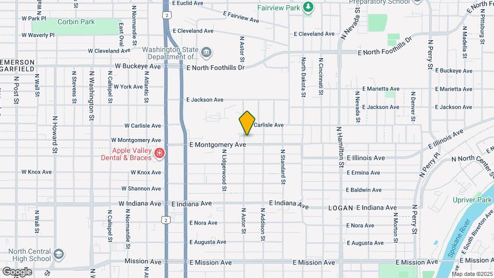 2204 N Astor St Map and Location Details