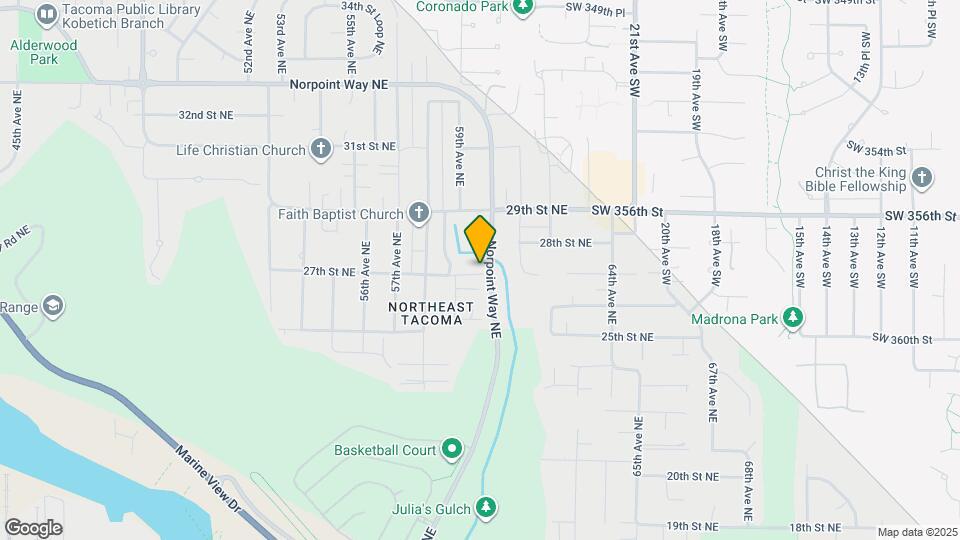 2701 59th Ave NE Map and Location Details