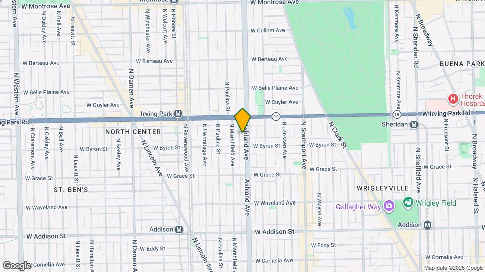 3918-3920 N Ashland Ave Map and Location Details