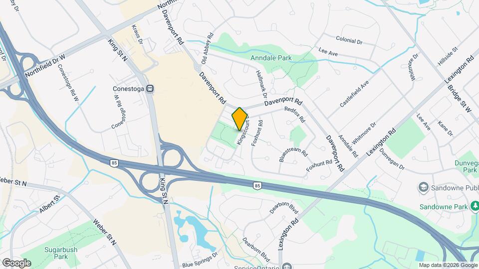 483 Kingscourt Dr Map and Location Details