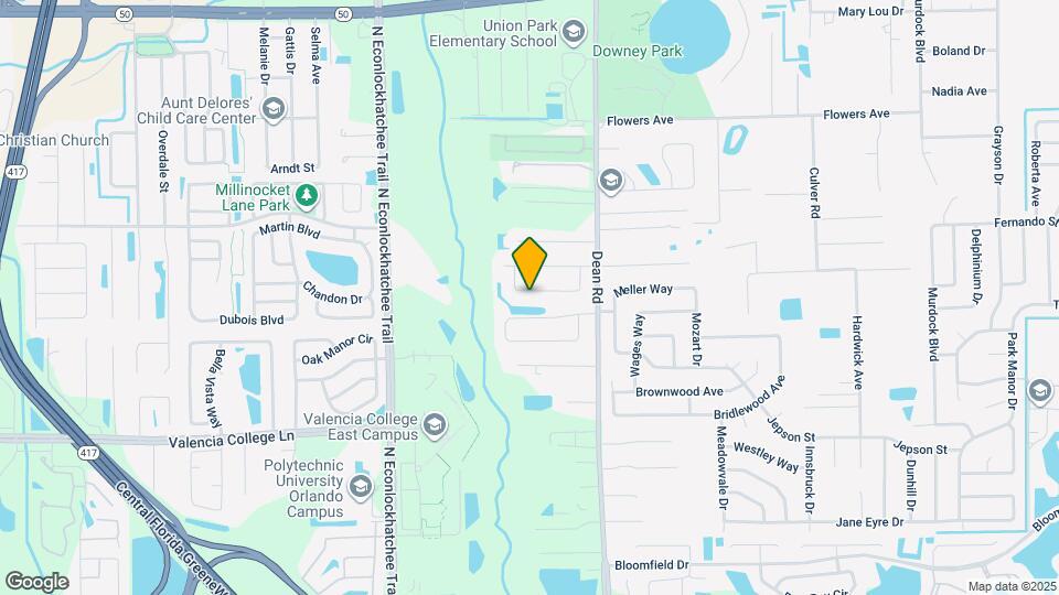 9852 Flynt Cir Map and Location Details