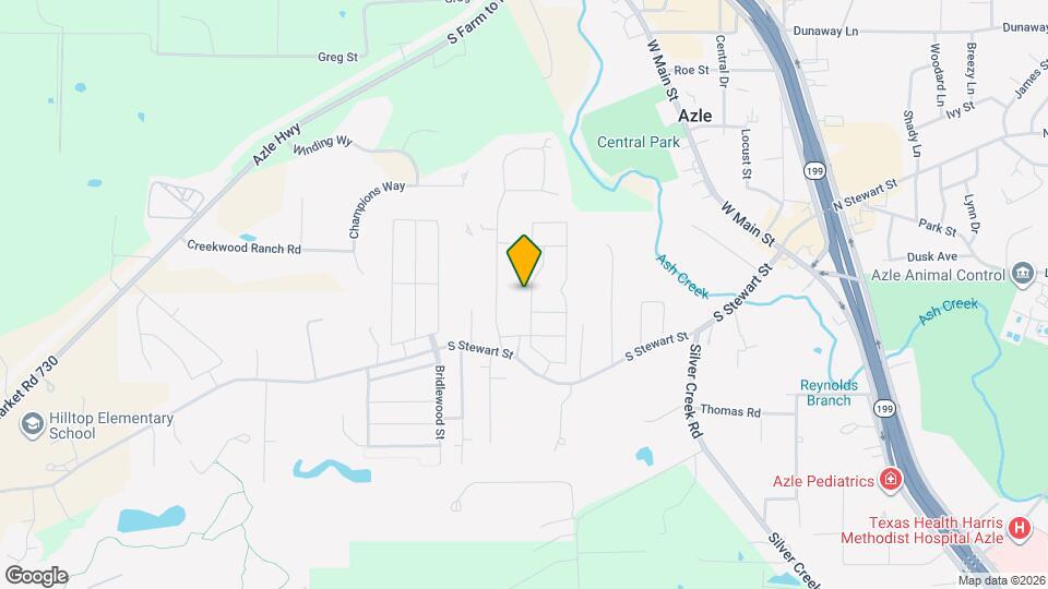 213 Asheville St Map and Location Details