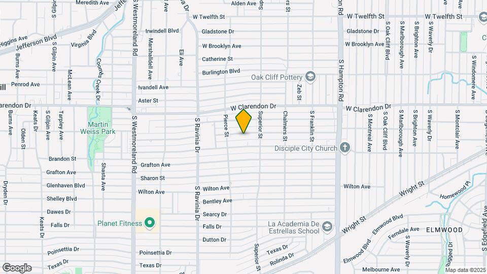 2730 Emmett St Map and Location Details