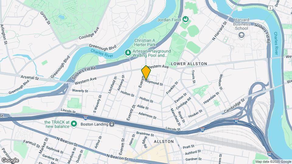 7 Raymond St, Unit 1 Map and Location Details