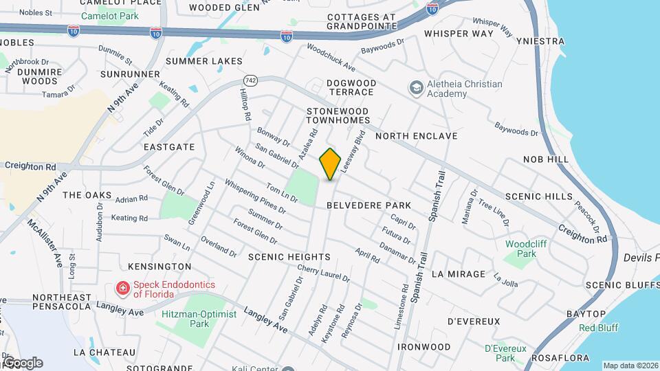 5941 Leesway Blvd Map and Location Details