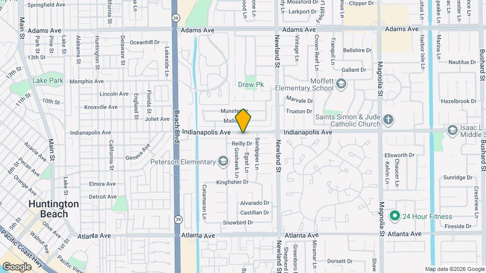 8302 Indianapolis Ave Map and Location Details