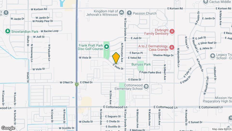 408 E Viola St Mapa y Detalles de la Ubicación
