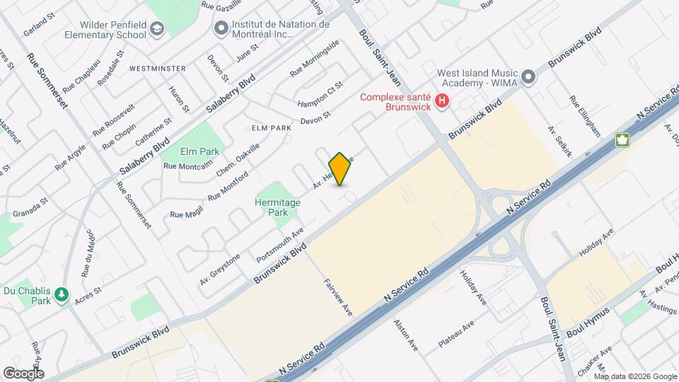 355 Brunswick Boul Map and Location Details