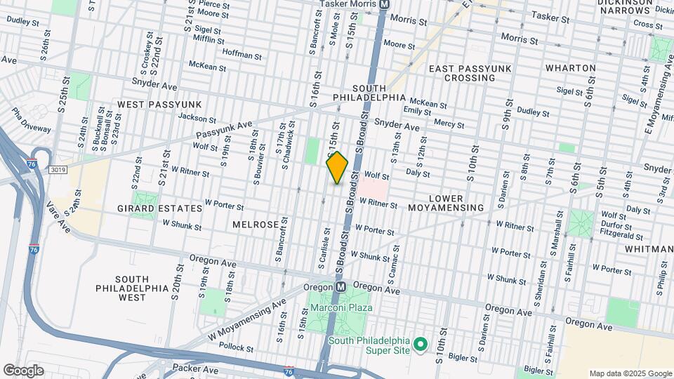 2345 S Carlisle St Map and Location Details