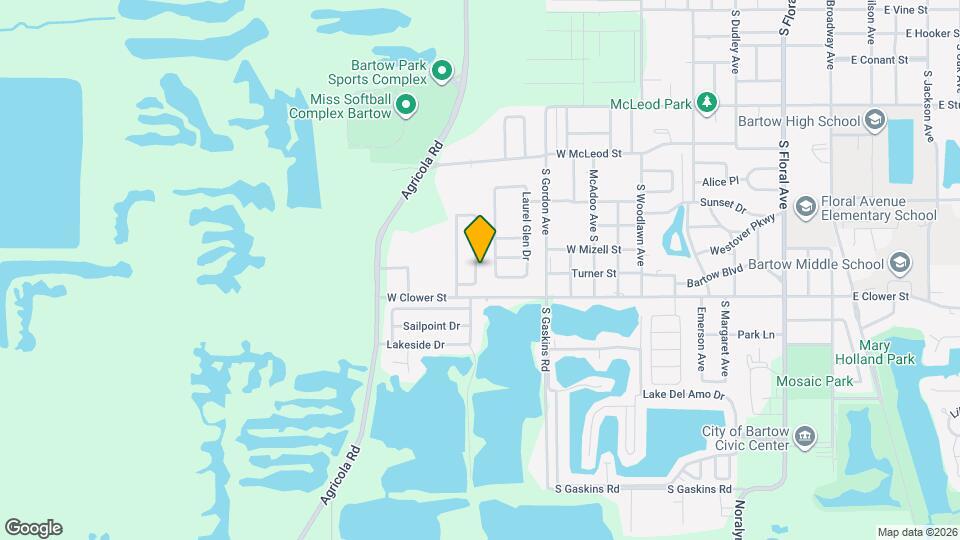 1570 Meadows Pond Dr Mapa y Detalles de la Ubicación