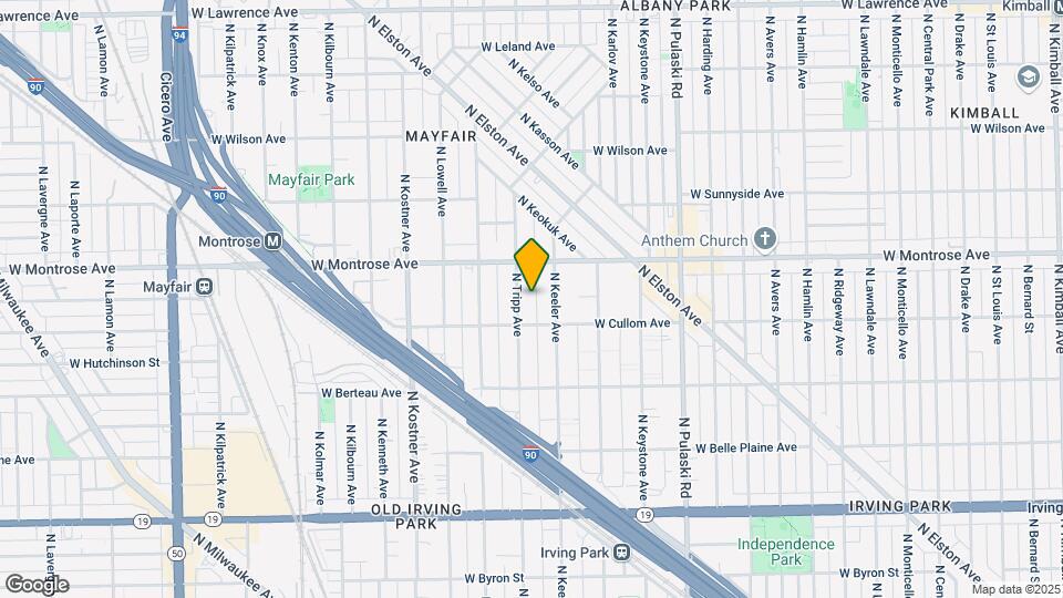 HIGHPOINT Old Irving Park Mapa y Detalles de la Ubicación