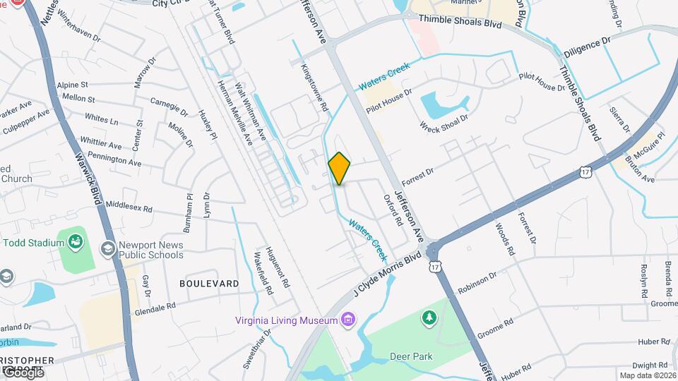 70 Concord Crescent Map and Location Details