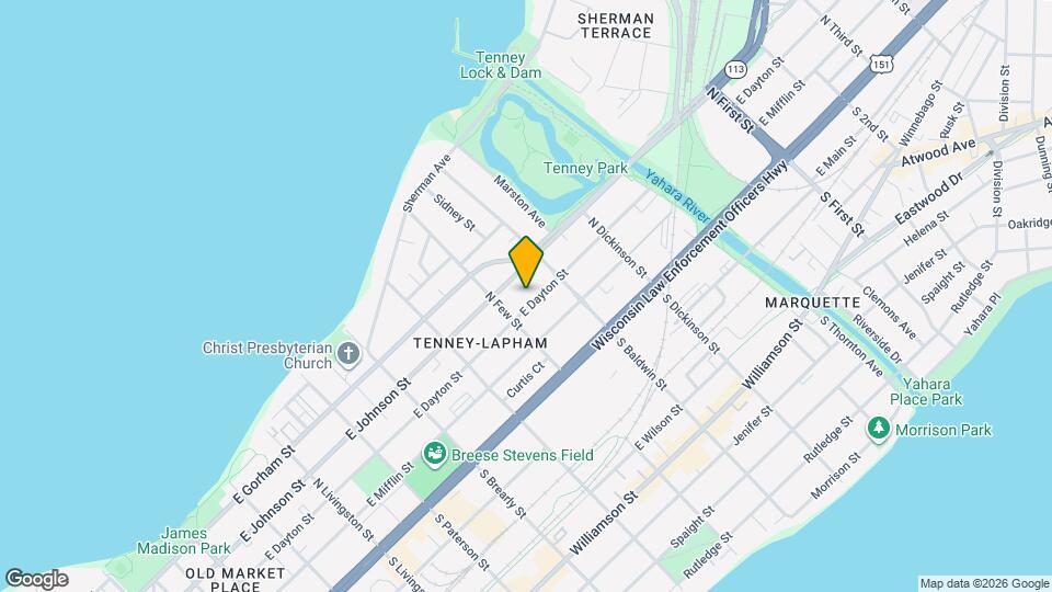 1228 E Dayton St, Unit 2 Mapa y Detalles de la Ubicación