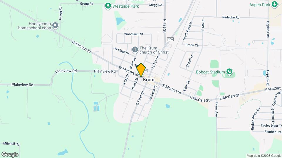 233 W McCart St Map and Location Details