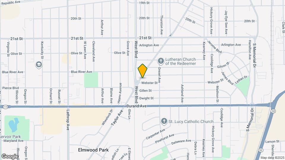 2615 Taylor Ave Map and Location Details