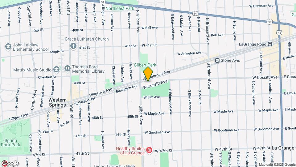 1401 W Cossitt Ave, Unit 3W Map and Location Details