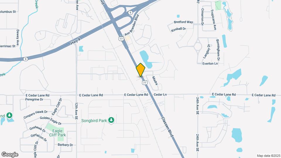 3406 Classen Blvd Map and Location Details