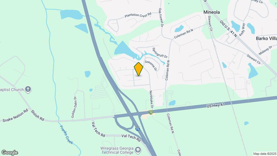 4312 Wisteria Ln Map and Location Details