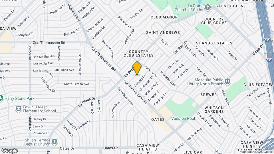 3532 Antilles Dr Map and Location Details