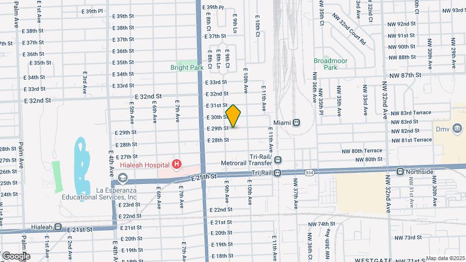 930 E 29th St, Unit A21 Mapa y Detalles de la Ubicación