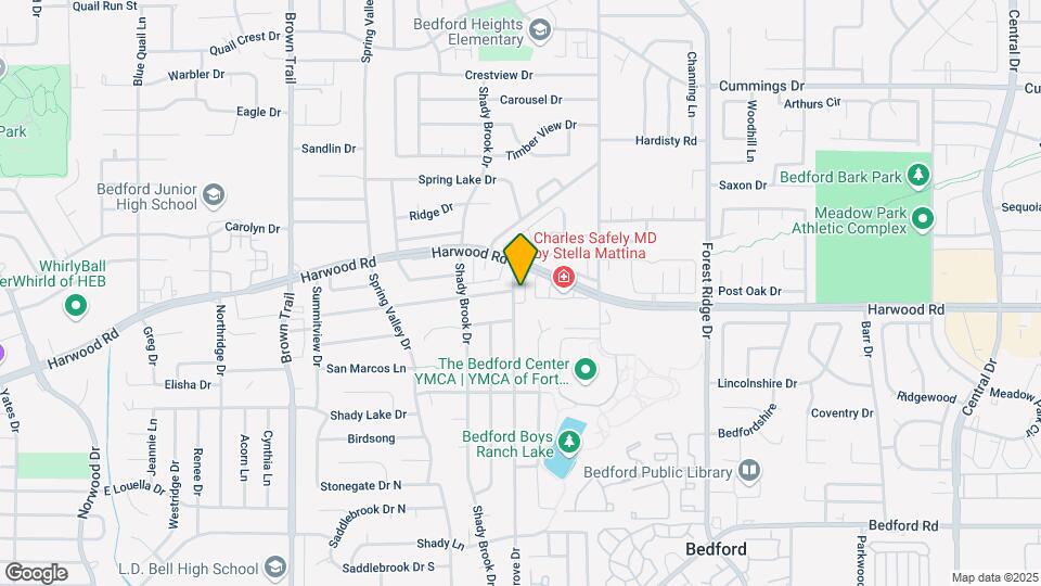 2714 Shady Grove Dr Map and Location Details